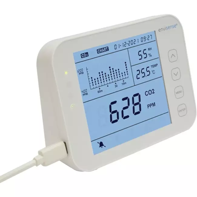 Monitor EnviSense CO2 z rejestratorem danych - CO2 smart