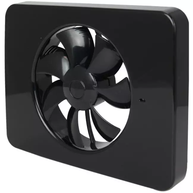 Łazienkowy wentylator wyciągowy Vent-Axia Lo-Carbon iQ Fresh Intellivent CZARNY Ø100 - 125 mm