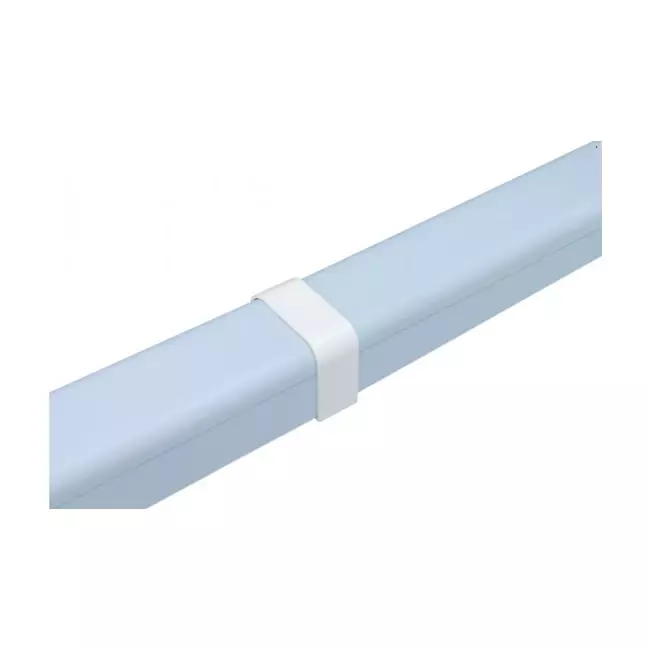 Climaplus przewód klimatyzacji Złącze 125x75mm RAL 9010 BIAŁY