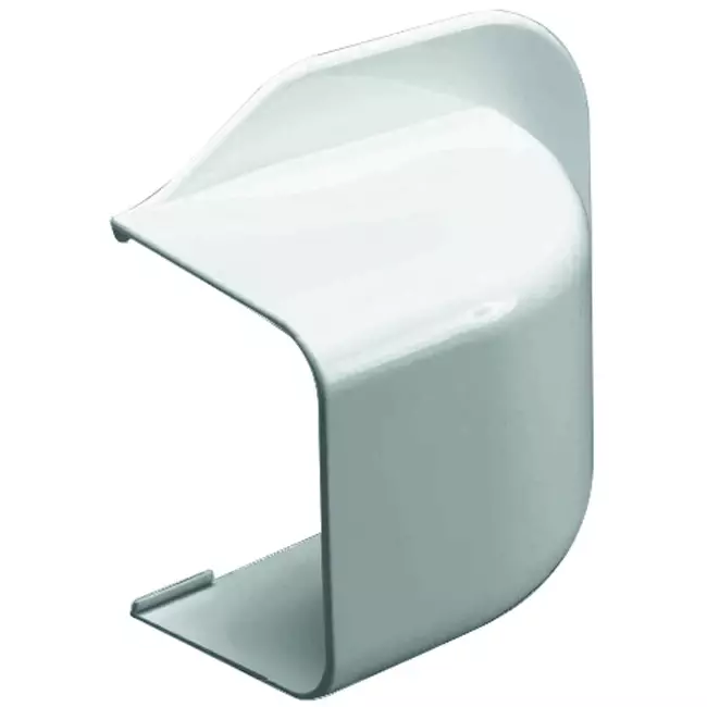 Zaślepka ścienna kanału klimatyzacji Climaplus 70x55mm RAL 9010 BIAŁA