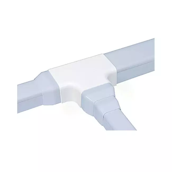Trójnik do kanału klimatyzacji Climaplus do montażu kanału 125 x 75 mm RAL 9010 BIAŁY