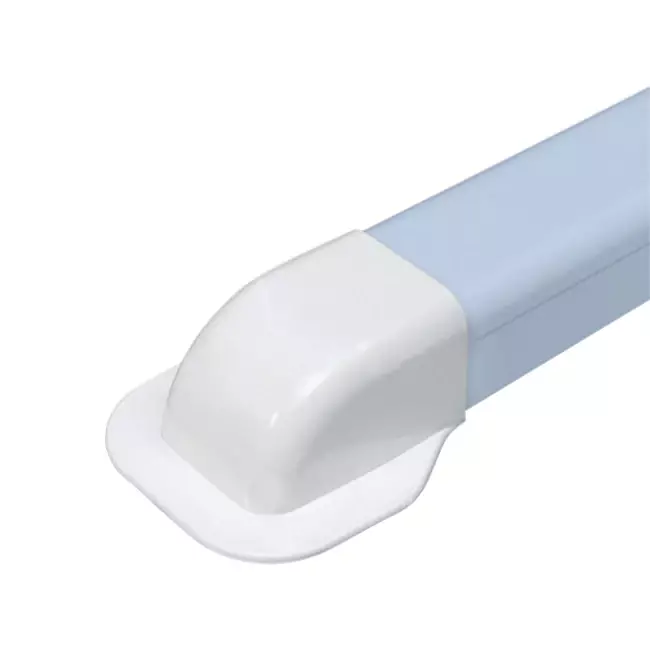 Zaślepka ścienna kanału klimatyzacji Climaplus 70x55mm RAL 9010 BIAŁA