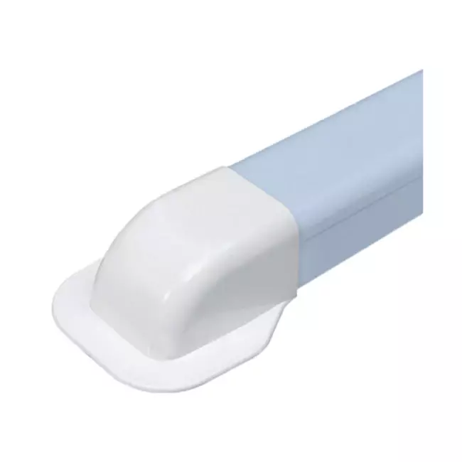 Zaślepka ścienna kanału klimatyzacji Climaplus 90x65mm RAL 9010 BIAŁA