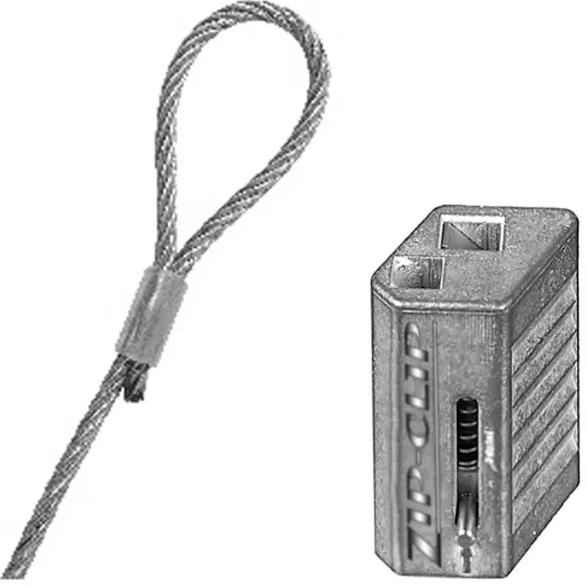 Samozaciskowa linka do podwieszania Zip Clip 3 metry 50 kg