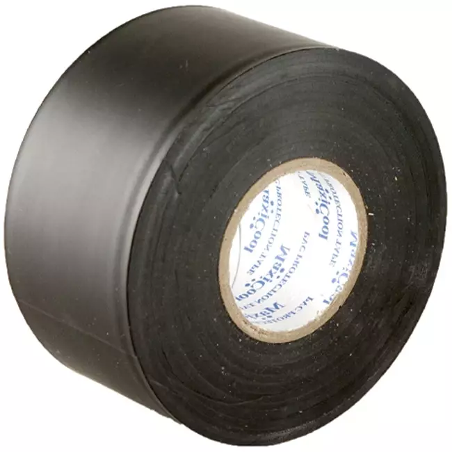 Taśma samoprzylepna, czarna matowa, szerokość 48 mm, rolka 22 m