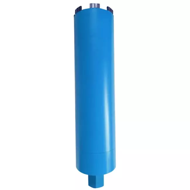 Wiertło diamentowe grubościenne 5/4'' Połączenie UNC - 65 mm x 400 mm x 10 mm (wysokość segmentu)