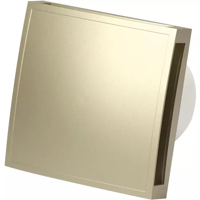 Wentylator łazienkowy Ø 100 mm złoty - design T100G