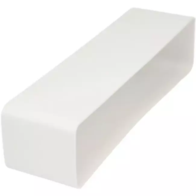 Plastikowa tuleja łącząca kwadratowa 220x90 mm - KSF29