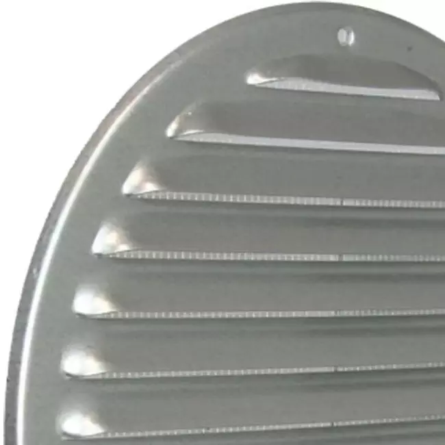 Kratka wentylacyjna metalowa okrągła Ø 200mm cynkowa - MR200ZN
