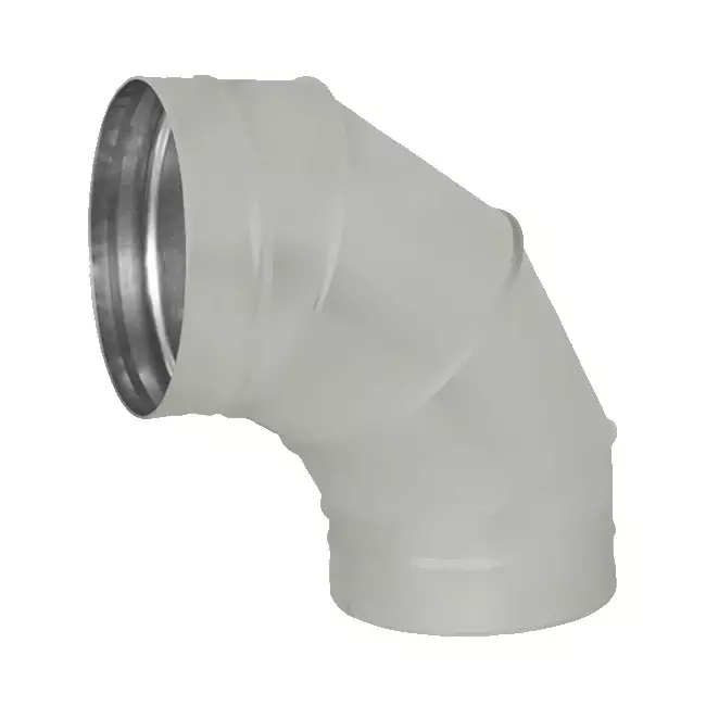 Kolanko Spiro 315 mm 90 stopni (ocynkowane) RAL7035