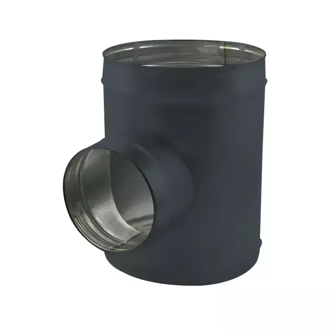 Trójnik Spiro średnica 250 mm - 125 mm (90 stopni) (ocynkowany) RAL7016