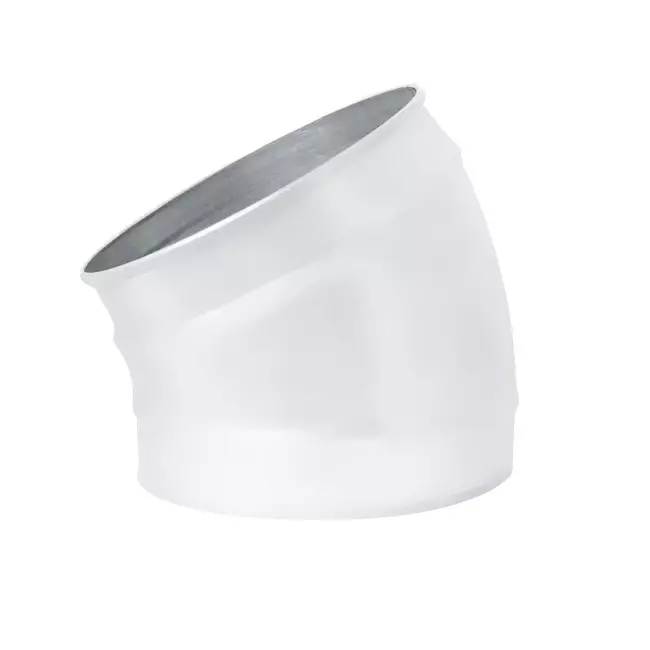 Kolanko Spiro 200 mm 30 stopni (ocynkowane) RAL9010