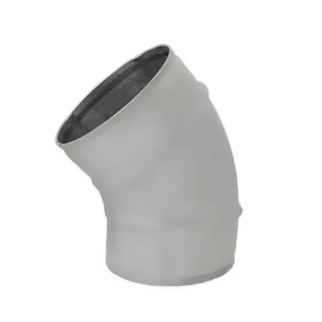 Kolanko Spiro 250 mm 45 stopni (ocynkowane) RAL7035