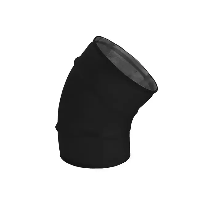 Kolanko Spiro 100 mm 45 stopni (ocynkowane) RAL9005