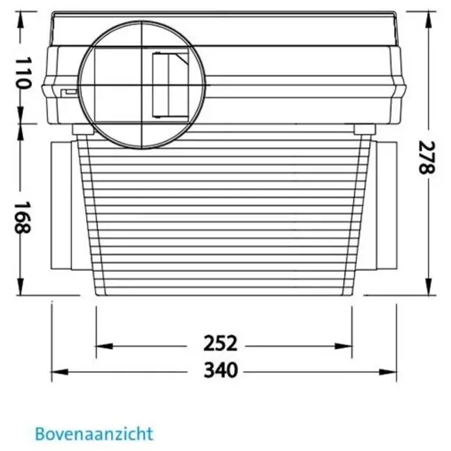 Orcon Compact 10P 320 m³/h - wtyczka perilex