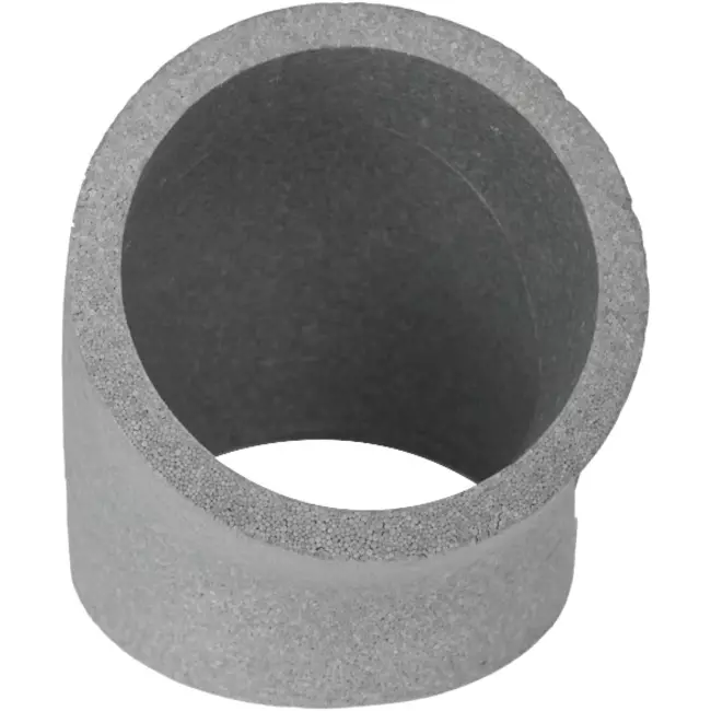 Izolowane kolanko EPS 45° o średnicy 200 mm