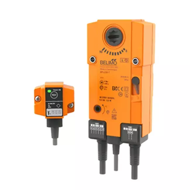 Serwomotor klapy przeciwpożarowej 230V, 4 Nm, otwórz/zamknij - E-BFL230 T