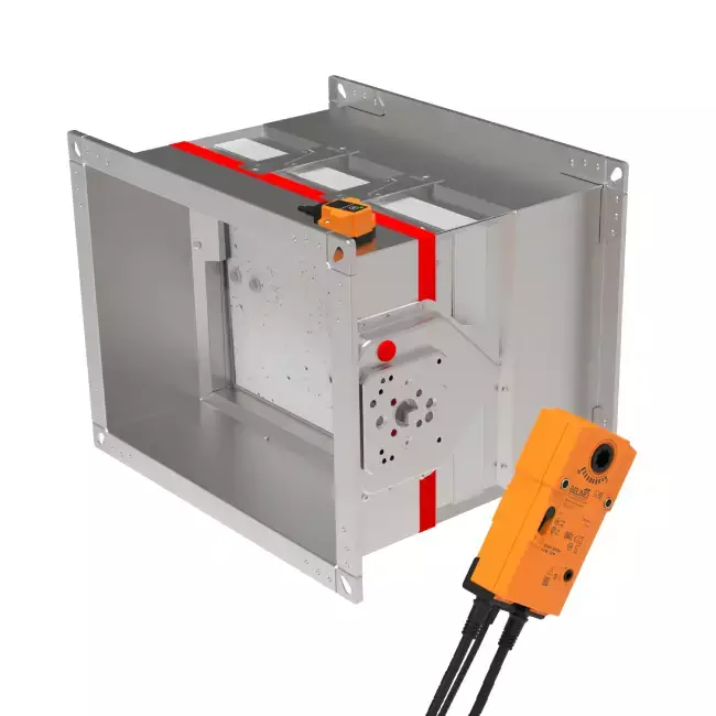 Serwomotor klapy przeciwpożarowej 230V, 4 Nm, otwórz/zamknij - E-BFL230 T