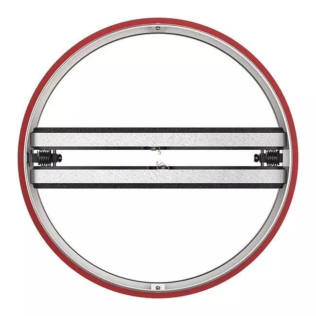 Klapa przeciwpożarowa okrągła 125 mm - E-BFDC EI120S 125