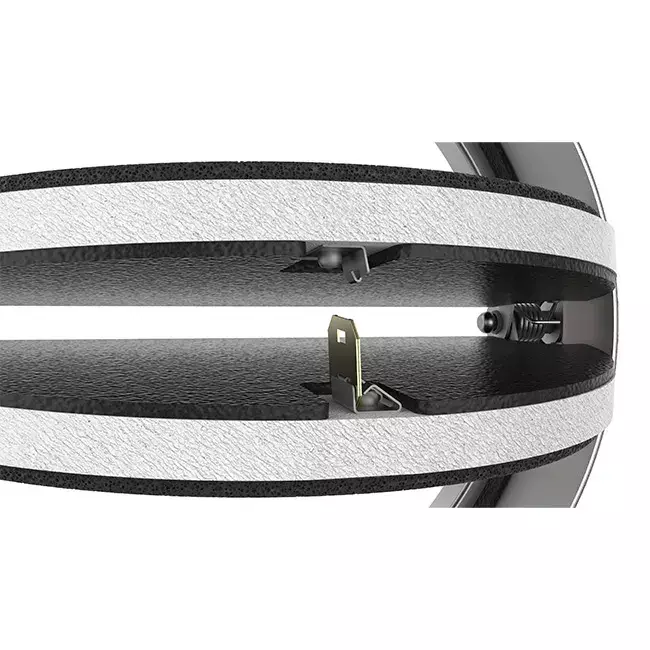 Klapa przeciwpożarowa okrągła 125 mm - E-BFDC EI120S 125