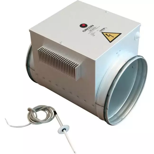 Nagrzewnica dogrzewająca Orcon CBA 250 30, elektryczna z czujnikiem kanałowym – 230 V