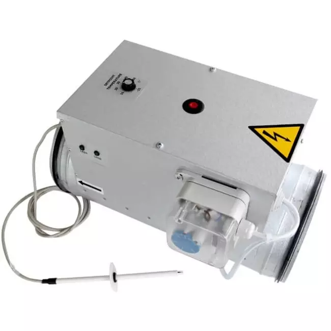 Podgrzewacz Orcon CBRF 250 30, elektryczny, zawierający czujnik przepływu powietrza i czujnik kanałowy – 230 V