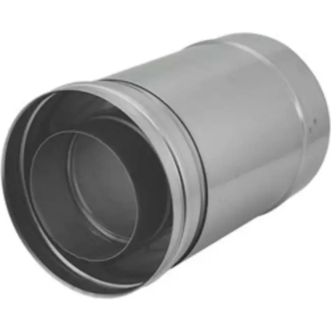 Współśrodkowa średnica 80 - 125 mm schuifstuk I316L/I304 (D0,5/0,5) (incl. Guma uszczelniająca wewnętrznykanał)