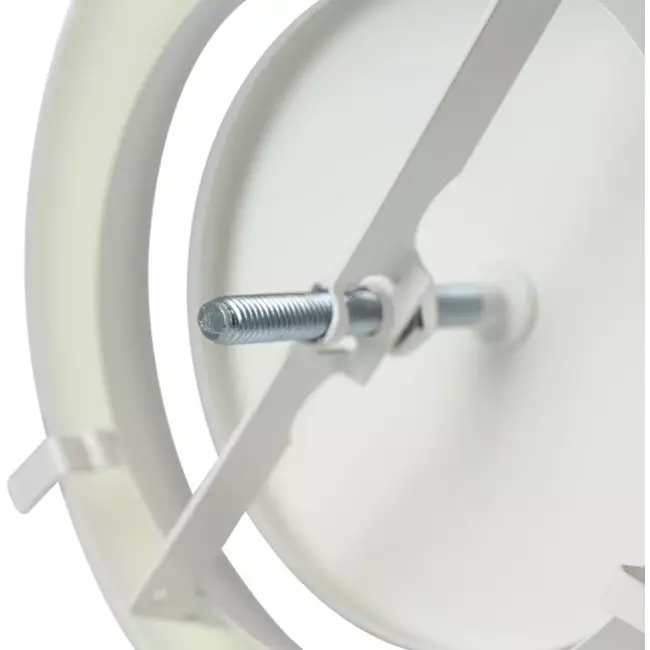 Zawory wentylacyjne metalowe Ø 200 mm RAL 9010h RAL 9010 uchwyty zaciskowe - DVSC200