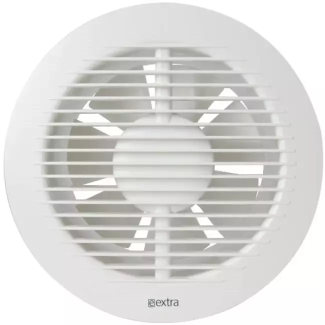 Okrągły wentylator łazienkowy Ø 150 mm biały z timerem - EA150T