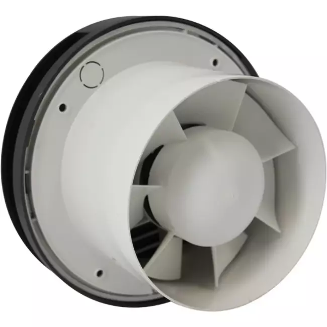 Wentylator łazienkowy okrągły Ø 100 mm antracytowy - design EAT100A