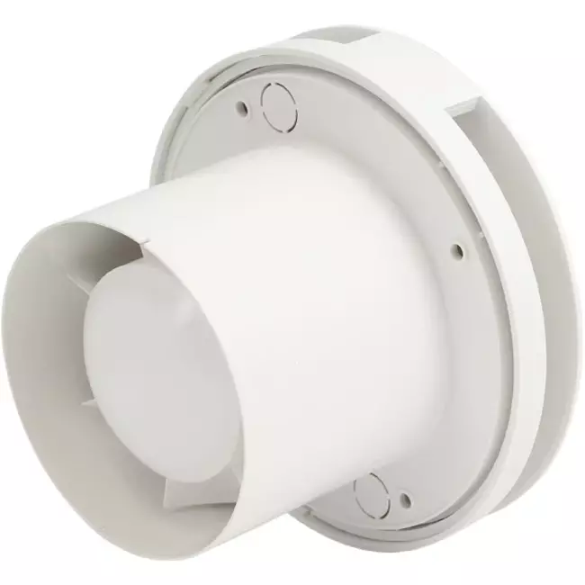 Wentylator łazienkowy okrągły Ø 150 mm biały - wzór design EAT150