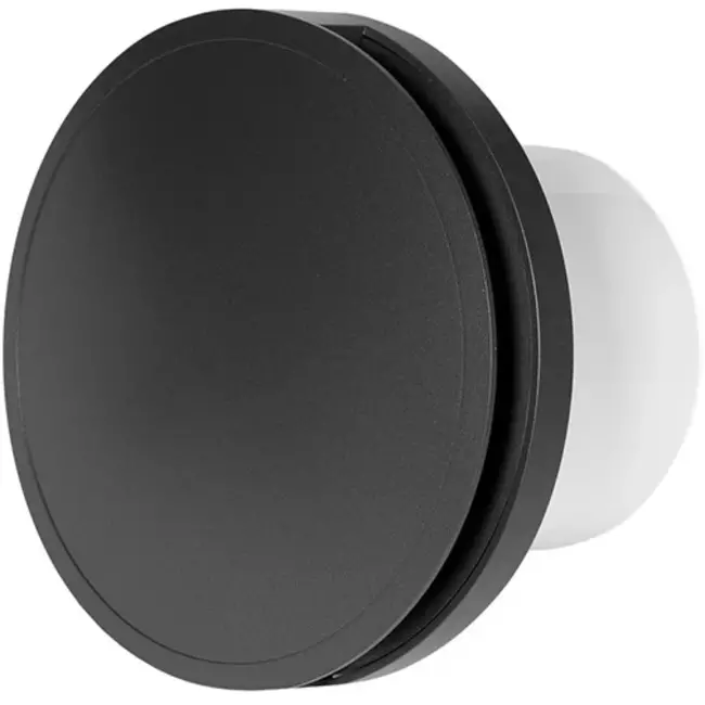 Wentylator łazienkowy okrągły Ø 100 mm antracytowy - design EAT100A