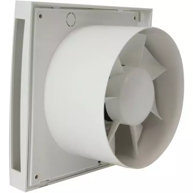 Wentylator łazienkowy Ø 150 mm biały z timerem - Design EET150T