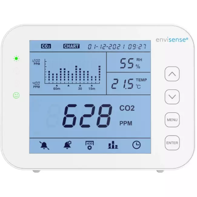 Monitor EnviSense CO2 z rejestratorem danych - CO2 smart