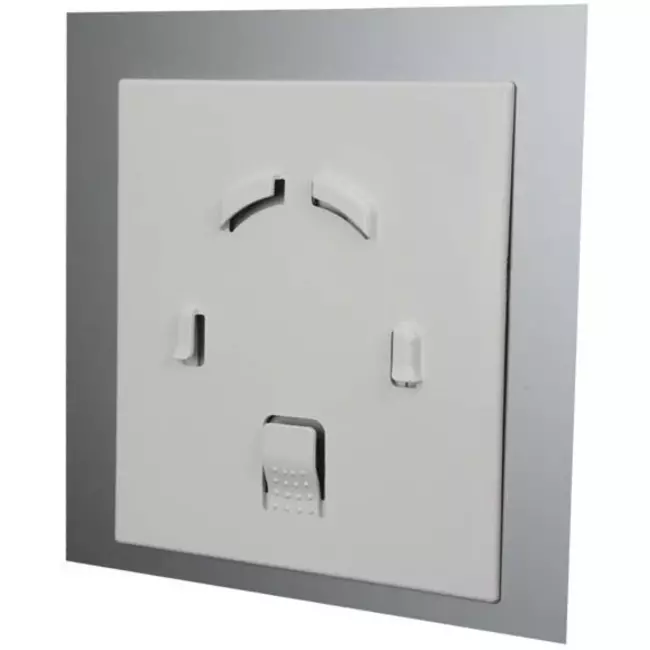 Kratka 15 x 15 cm ze szklanym frontem w kolorze satynowo złotym