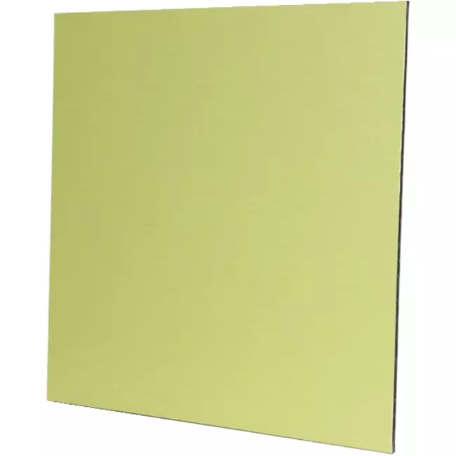 Kratka 15 x 15 cm ze szklanym frontem w kolorze złotym