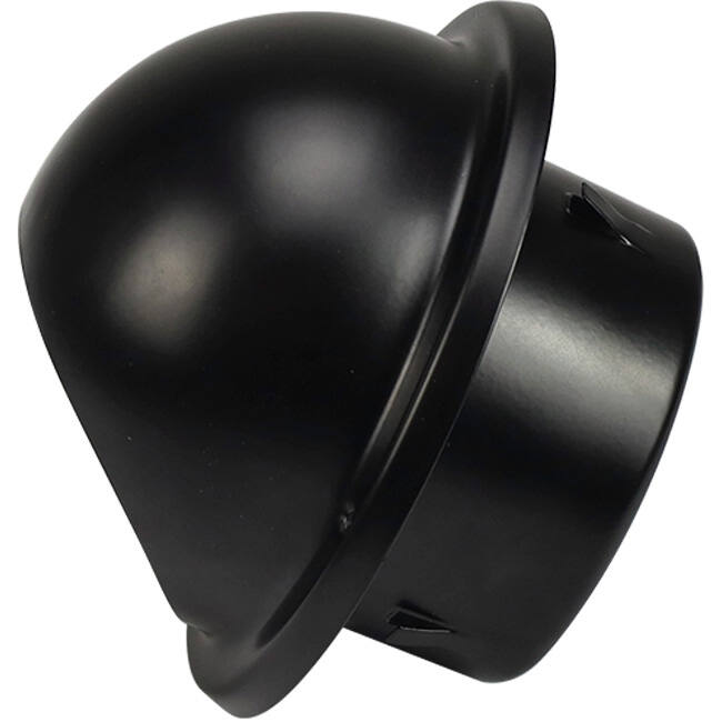 Kratka wypukła ze stali nierdzewnej 100 mm - EL-SS-B100 SS RAL9005