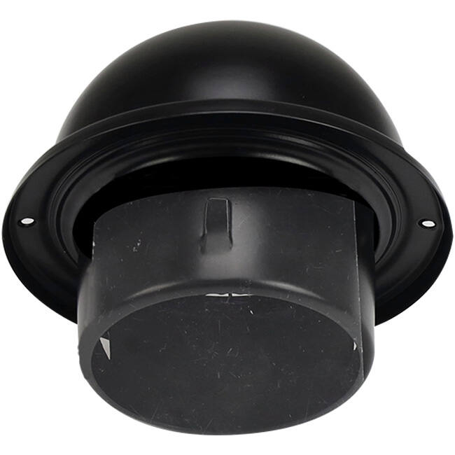 Kratka wypukła ze stali nierdzewnej 100 mm - EL-SS-B100 SS RAL9005
