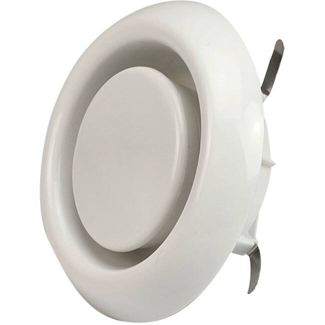 Zawór wydechowy 125 mm ze sprężynami ciernymi - AVP-C125