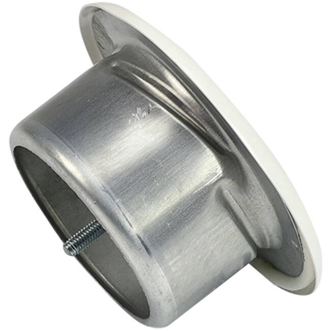 Zawór wywiewny wentylacyjny 125 mm metalowy - E-DVS125 RAL9010