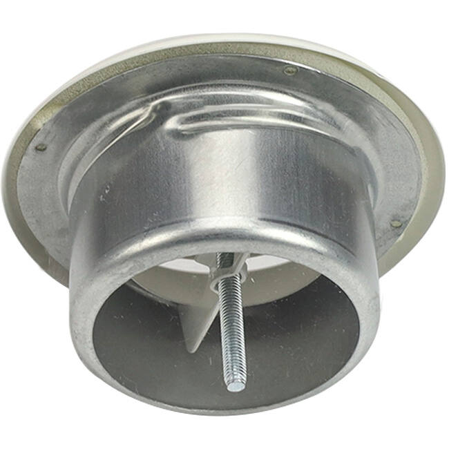 Wentylacyjny zawór zasilający 200 mm metalowy - S-DVS200 RAL9010