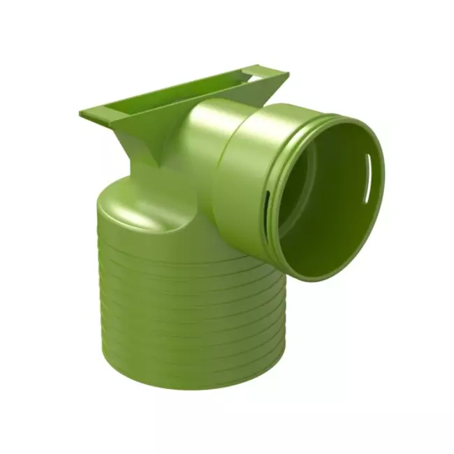Adapter wentylacyjny Ubbink Air Excellent 48C 125 1x90°