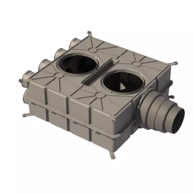 Uniwersalna skrzynka rozdzielcza Ubbink DBOX - 8 przyłączy