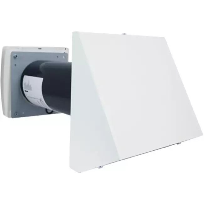 Zdecentralizowana WTW HRU ścienna Ø100 z 25 m³/h - HRU-WALL-100-25-PEG