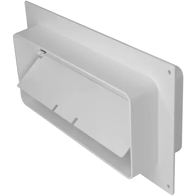 Prostokątna plastikowa soczewka łącząca z zaworem zwrotnym 220x90 mm (KFV29)