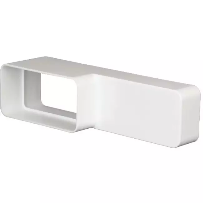 Redukcja prostokątna plastikowa - 220 x 55 mm na 110 x 55 mm - KS25-15