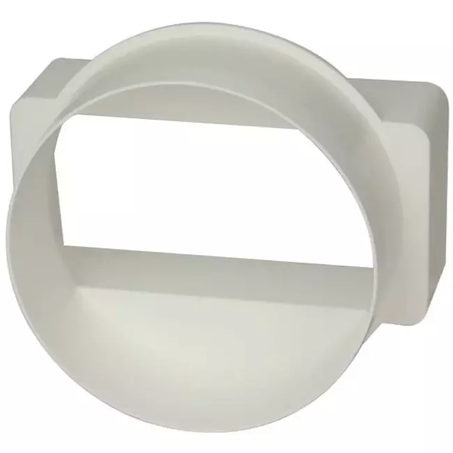 Redukcja prostokątna plastikowa Ø 100 mm - 110 x 55 - KSD1