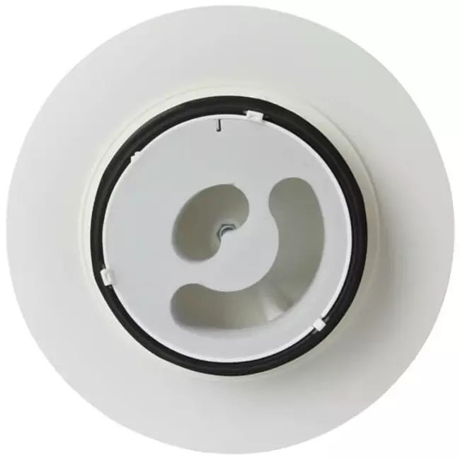 Zawór sufitowy Vasco Design, luksusowy, okrągły (w komplecie ze Smiley)
