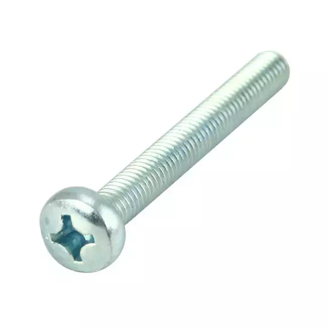 Śruba metalowa M6x50mm - główka Phillipsa - 200 sztuk