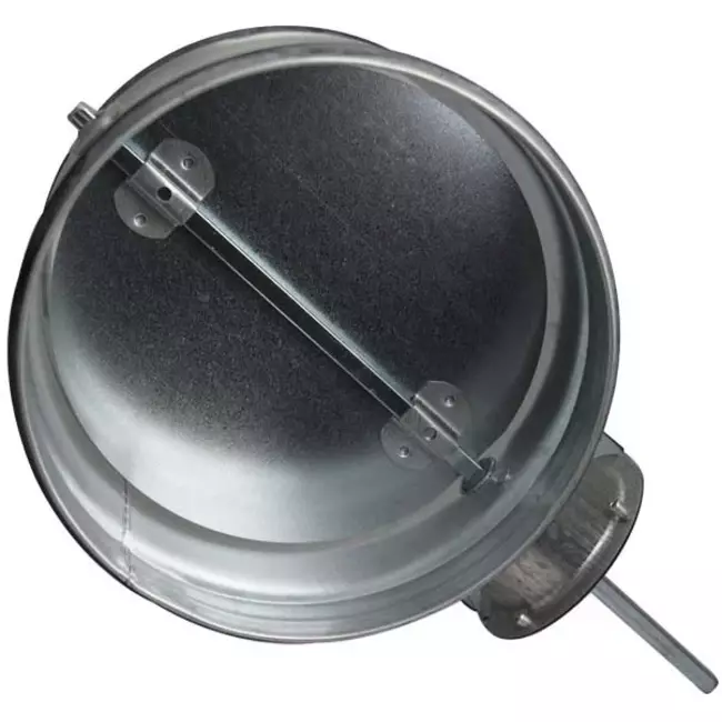 Zawór zwrotny sterowany silnikiem Ø 125 mm do kanału spiralnego